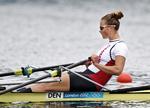 Selvtillid. Fie Udby Erichsen tror på en plads i finalen. 