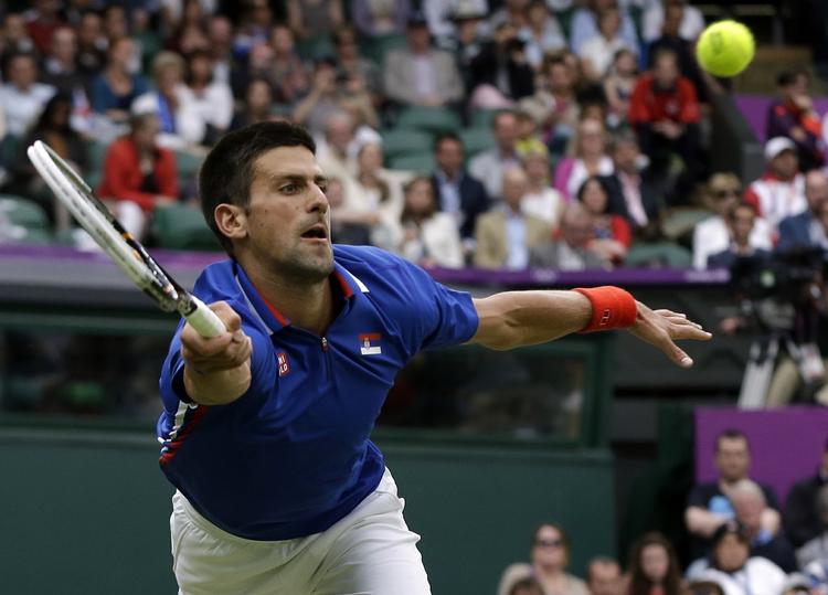 hurtigt. Novak Djokovic gjorde kort proces mod Andy roddick ved OL. 