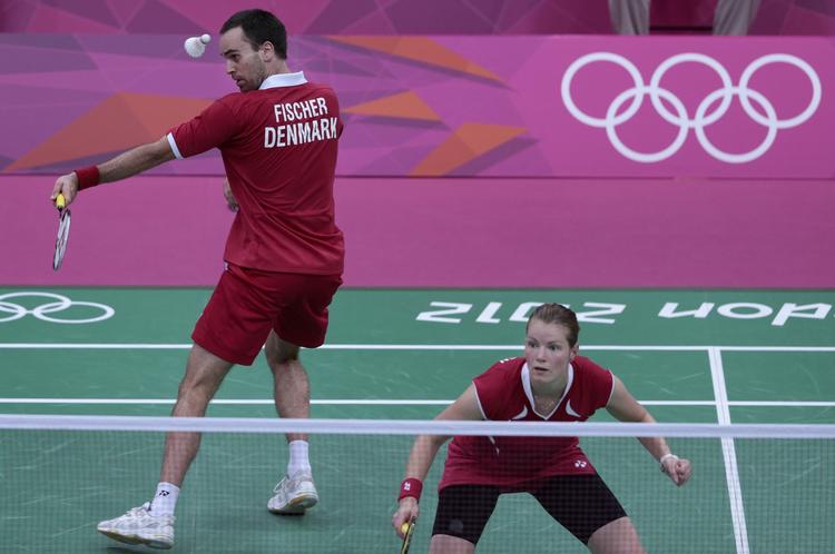 kvartfinale. Joachim Fischer og Christinna Pedersen skulle ikke bruge lang tid for at sikre sig sejren i gruppefinalen. 