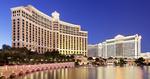 IKON. Luksushotellerne Bellagio og Caesar's Palace ligger begge på Las Vegas' berømte hovedgade The Strip. 