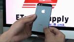 SMARTPHONEKRIG. iPhone 5, som her ses i et spionfoto fra Etrade Supply, bliver formodentlig lanceret 12. september. Microsoft forsøger at komme Apple i forkøbet med en Windows Phone 8-lancering. 