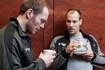 konkurs. Kasper Hvidt (tv) har sammen med den andre spillere i AG København sat en redningsplan i gang for klubben. 