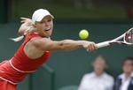 optur. Caroline Wozniacki fortsatte den opadgående kurve med flot og direkte spil mod træningsmakkeren. 