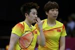 debat. Det er til debat, om badminton fortsat skal være en del af OL-programmet , efter otte spillere, heriblandt Kinas Yu Yang og Wang Xiaoli, blev smidt ud af turneringen for at tabe med vilje. 
