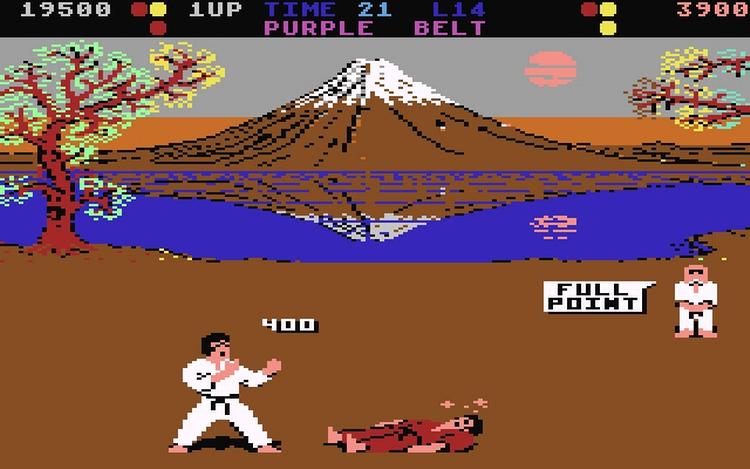 Uavenceret. 'International Karate' udkom første gang i 1986. 