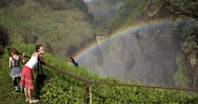 NATUR. Nationalparken Murchison Falls er et af de steder som turisterne i Uganda besøger. 