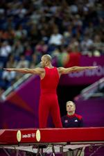UDTUR. Tre gange i træk er Peter Jensen akkurat gået glip af finalen ved OL i trampolinspring. 