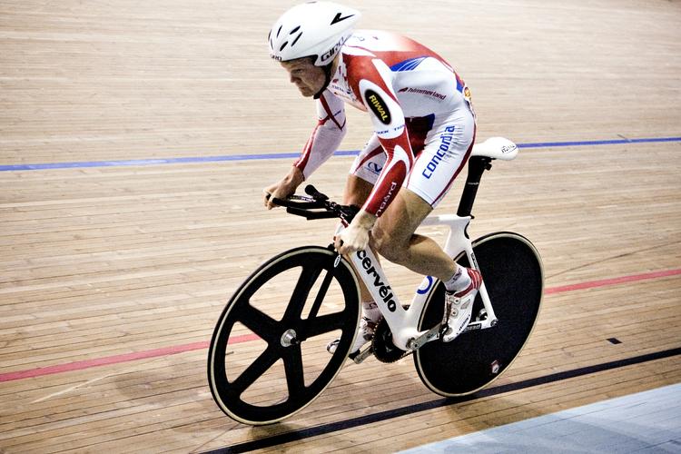 fjerdeplads. Efter første afdeling af omnium er Lasse Norman Hansen nummer fire. 