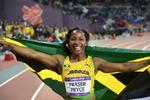 Lynhurtig. Shelly-Ann Fraser-Pryce fra Jamaica vamdt OL-guld med en margin på tre hundreddele af et sekund foran nr. 2. 