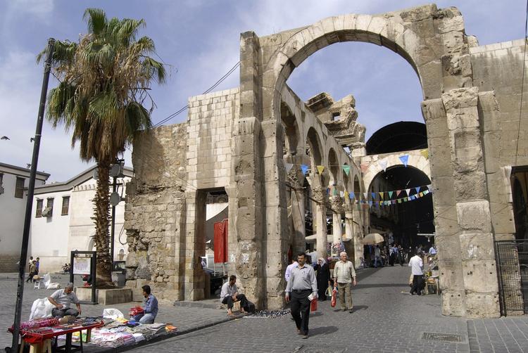 Uerstatteligt. Her ses et billede fra den gamle bykerne i Damaskus. Unesco frygter at krigen i Syrien medfører massive skader på de ældgamle bygninger. 