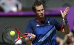 triumf.  Andy Murray har haft svært ved at honorere briternes store ambitioner på hans vegne - men OL-guld på hjemmebane kunne næppe blive større. 