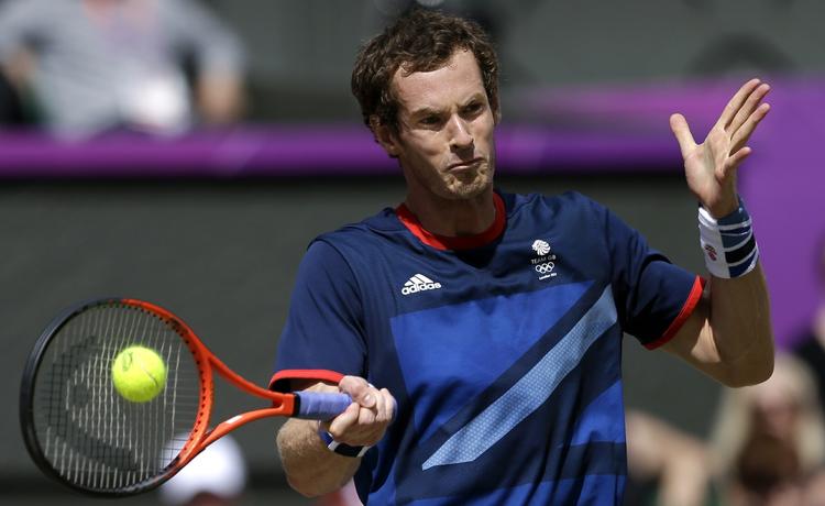 triumf.  Andy Murray har haft svært ved at honorere briternes store ambitioner på hans vegne - men OL-guld på hjemmebane kunne næppe blive større. 
