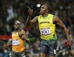 gyldent. Jamaicas Usain Bolt gjorde kritikken til skamme og løb fra alle konkurrenterne i en supertid i 100-meterfinalen ved OL i London. 