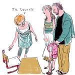 Tegning: Mette Dreyer. 