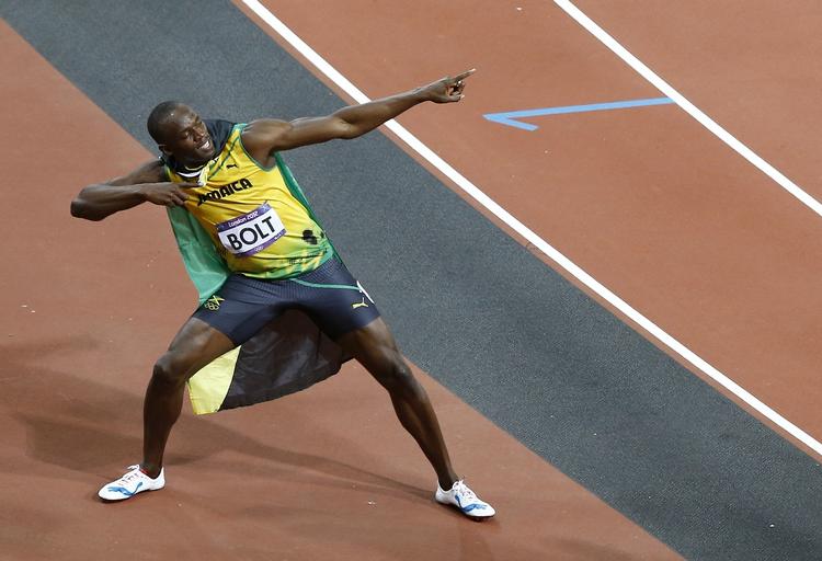 9.63. Bolt løb de 100 meter i verdens næsthurtigste tid nogensinde. 