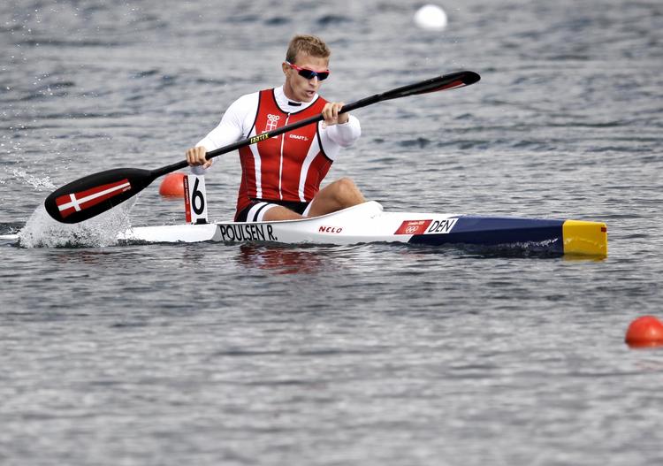 Finaleklar. René Holten Poulsen blev nummer tre i sin semifinale, og er nu klar til at kæmpe om medaljer. 