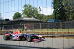 Lynhurtig. Red Bull Formel 1-raceren nåede op på 250 km/t. ved Fælledparken, og den havde egentlig kræfter til mere. 