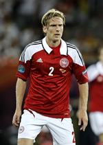 FÆRDIG. Christian Poulsen nåede at spille 92 landskampe for Danmark. 