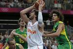 TABERe. Pau Gasol og resten af Spaniens baksetstjerner kunne overraskende ikke besejre Brasilien. 