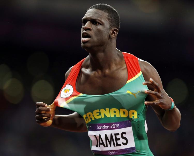 NATIONALHELT. Kirani James henrykkede en hel nation, da han i går vandt mændenes 400 meter. 