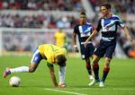 OL. Joe Allen (th) har senest repræsenteret Storbritannien ved OL London. 