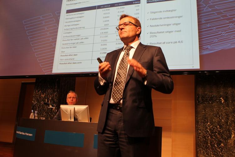 Overskud. Danske Bank har fremlagt det bedste resultat, siden banken blev hårdt ramt af finanskrisen i 2008. Foto: Martin Lehmann 
