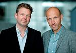 Cheferne. Michael Thouber og Adam Holm er den nye chefduo på DR 2. 