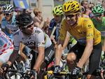 Rolleskift. Wiggins skal køre verdensmesteren frem til endnu en etapesejr i dag. 