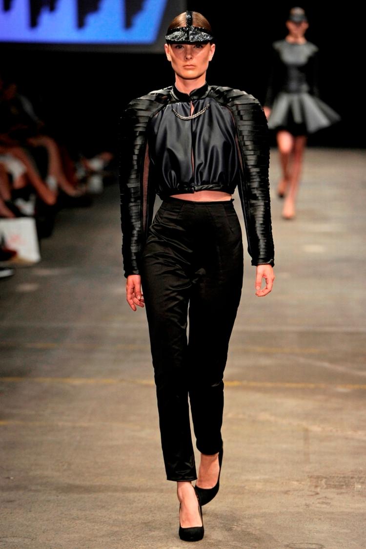 ÅBNINGSSHOW. Den københavnske modeuge blev i dag åbnet af den danske designer Freja Dalsjö. 