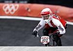Rutineret. Med sine 28 år er Morten Therkildsen en af de ældste i BMX-feltet. 