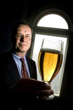 slagkraftig. Niels Hald har fået samlet de fleste af landets bryggerier i en  brancheorganisation. 