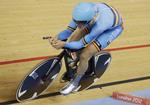 fuld. Gijs van Hoecke på banen i omnium, hvor han blev nummer 15 ud af 18 udøvere. Til gengæld vandt han guld i 'fest', mener engelsk avis. 