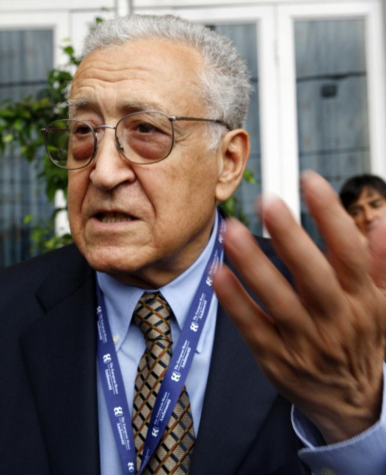 Diplomat. 78-årige Lakhdar Brahimi skal nu forsøge at fremme en fredelig løsning på konflikten i Syrien. 