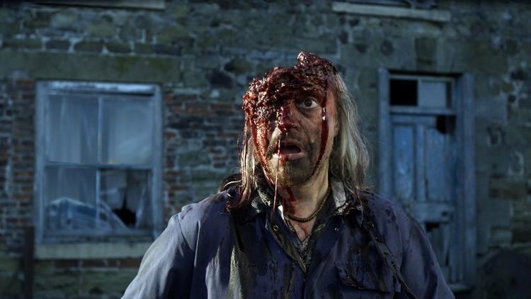 Grusomt. Filmen 'Inbred', som billedet her er fra, er på plakaten til Københavns nye filmfestival 'Blodig weekend'. 