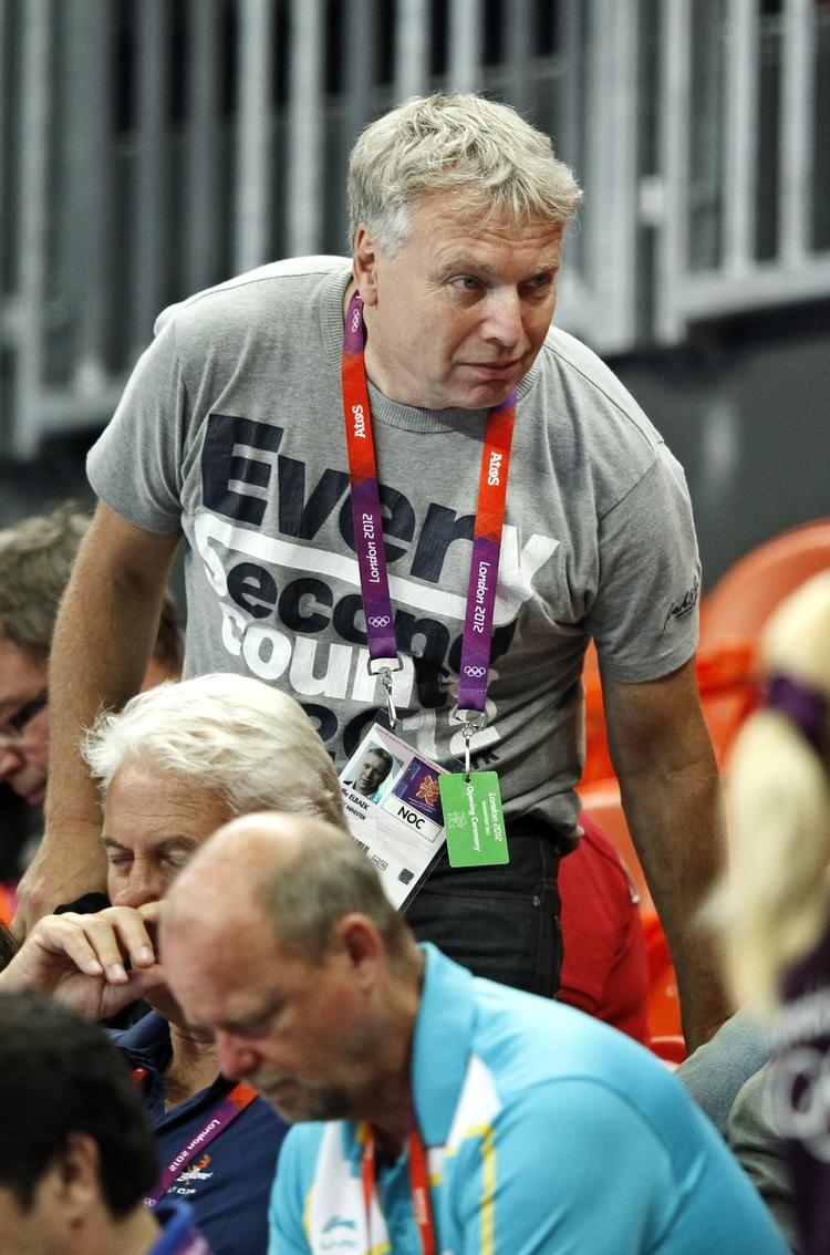 Tilskuer. Ministeren var bl.a. vidne til håndboldmændenes exit mod Sverige. 