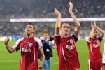 sejr. FCK vr bagud to gange i Brugge, men fik vendt kampen til 3-2-gevinst. 