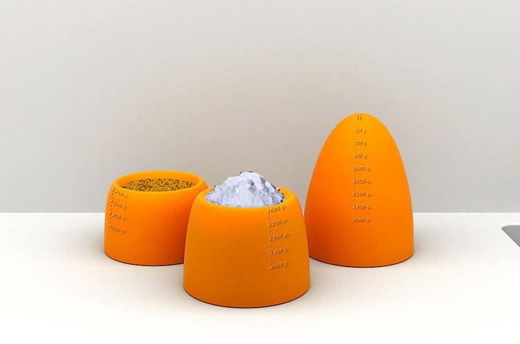 Enkelt. Denne køkkenvægt designet på en ny, enkel og moderne måde, er en af finalisterne til årets Bodum Design Award. 