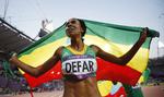 Genvundet. Meseret Defar vandt også olympisk guld i 2004. 
