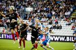 HØJT. FC Midtjylland og OB leverede en underholdende fodboldkamp. 