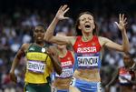 HURTIG. Caster Semenya kunne ikke hente Ruslands Mariya Savinova. 