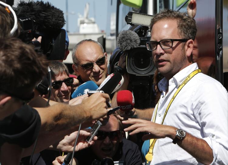 SPORTSDIREKTØR. Jonathan Vaughters er i dag sportsdirektør for cykelholdet Garmin-Sharp. 
