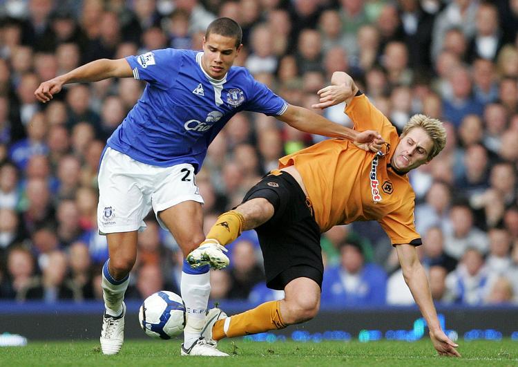SKIFTE. Jack Rodwell (tv) skal i den kommende sæson spille i en lysere blå trøje end Evertons. 