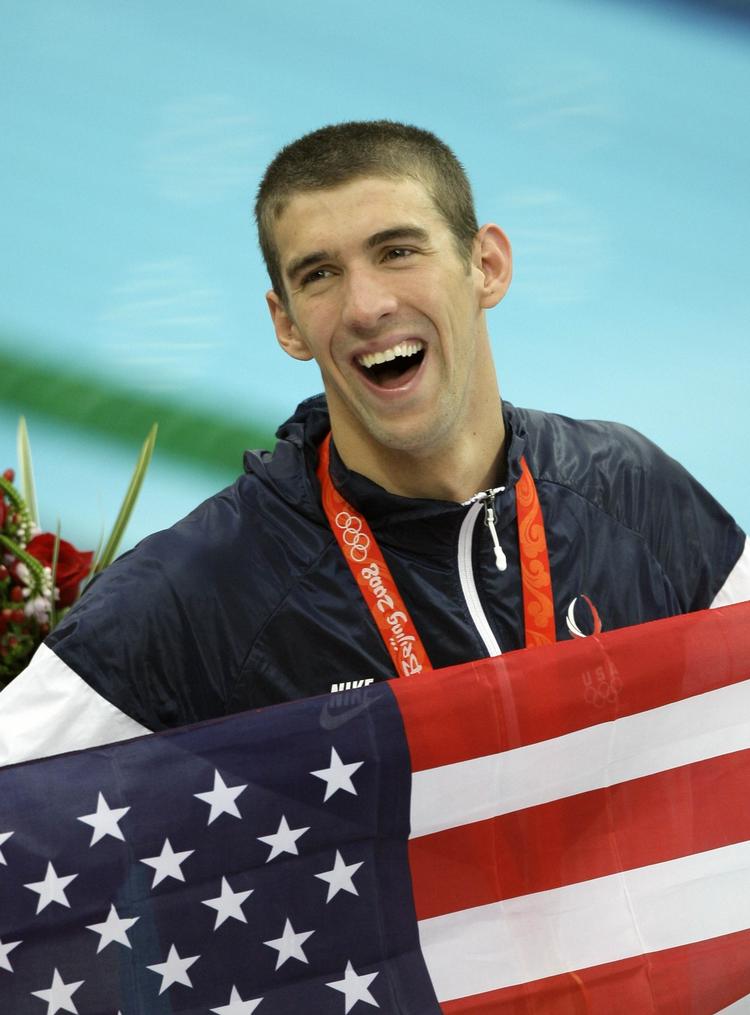 HATTRICK. For tredje OL i træk vandt  Michael Phelps flest medaljer - faktisk flere end hele Kroatiens hold tilsammen. 