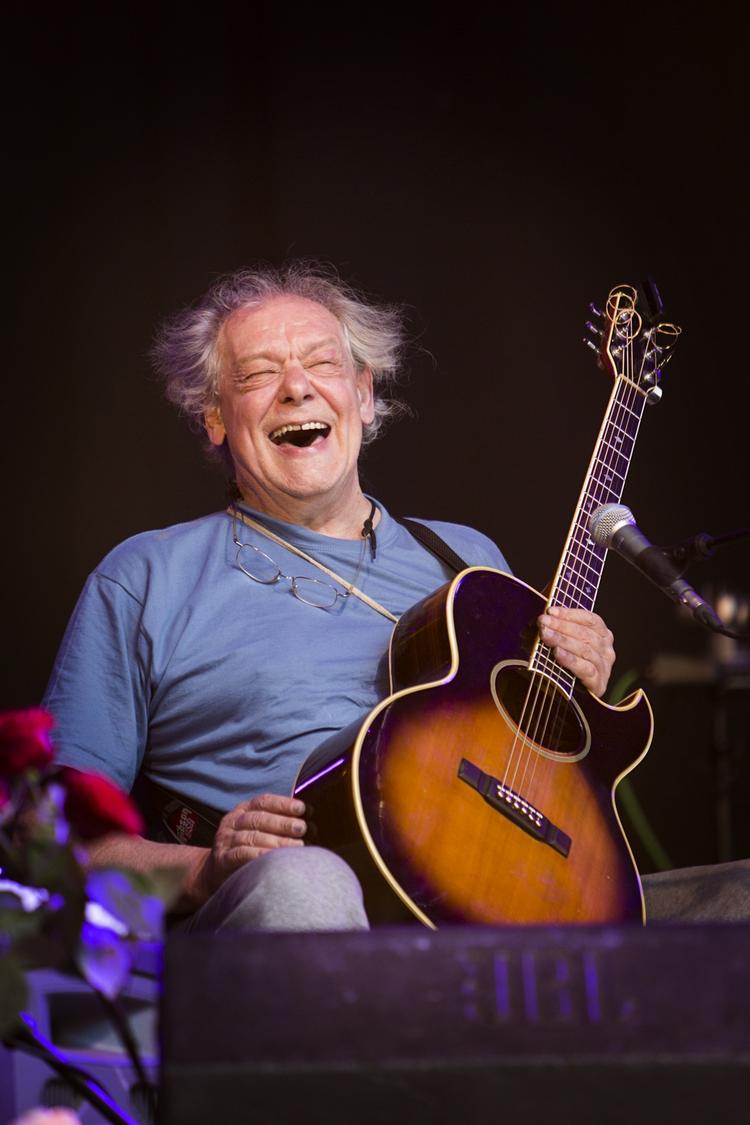 Stig Møller holdt jubilæum på Bøgescenerne efter 30 års i festivalens tjeneste. 