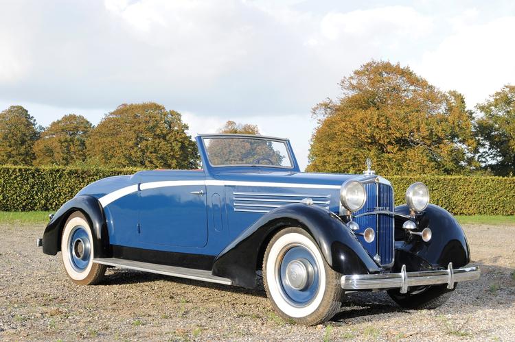 Topscorer. Et sted ude i verden var der én, der bare måtte have denne Maybach fra 1938. Og den kostede næsten 10 millioner kroner. Foto: Fluid Images 