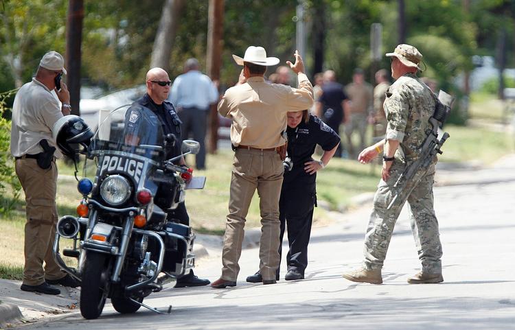 Skyderi. Politi på stedet efter nyt skyderi i USA. 