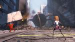 Pixarsk. Visuelt lægger 'Kinect Rush' sig tæt op af de fem prisvindende Pixarfilm, men hvor filmene netop brillerer ved også at have dybt originale fortællinger, så er de forskellige sekvenser her taget direkte fra spiludviklernes store klichéskuffe. 