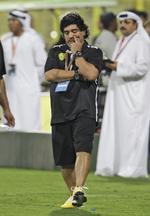 jobsøgende. Diego Maradona havde lagt op til, at Dubai-klubben Al Wasl var på vej mod storhed. Men efter fiasko på banen, blev fodboldlegenden hurtigt fyret. 