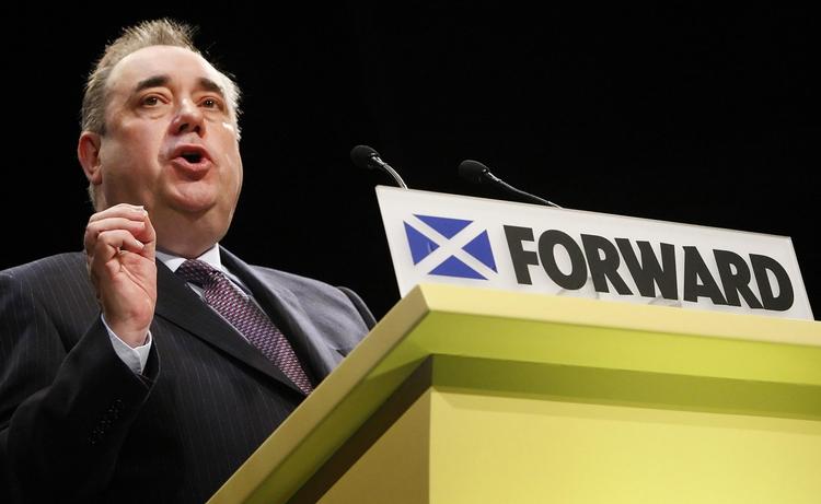 SELVSTÆNDIGHED. Den skotske regeringsleder Alex Salmond er tilhænger af en fuld løsrivelse fra Det Forenede Kongerige. 