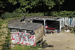 HASHHANDEL. Alkoholiker-fristedet Sumpen i Nørrebroparken er blevet overtaget af pushere fra Københavns narkomiljø. 